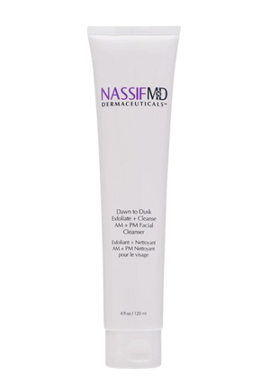 Nassif MD® Dawn to Dusk Exfoliate + Cleanse (AM & PM) Facial Cleanser