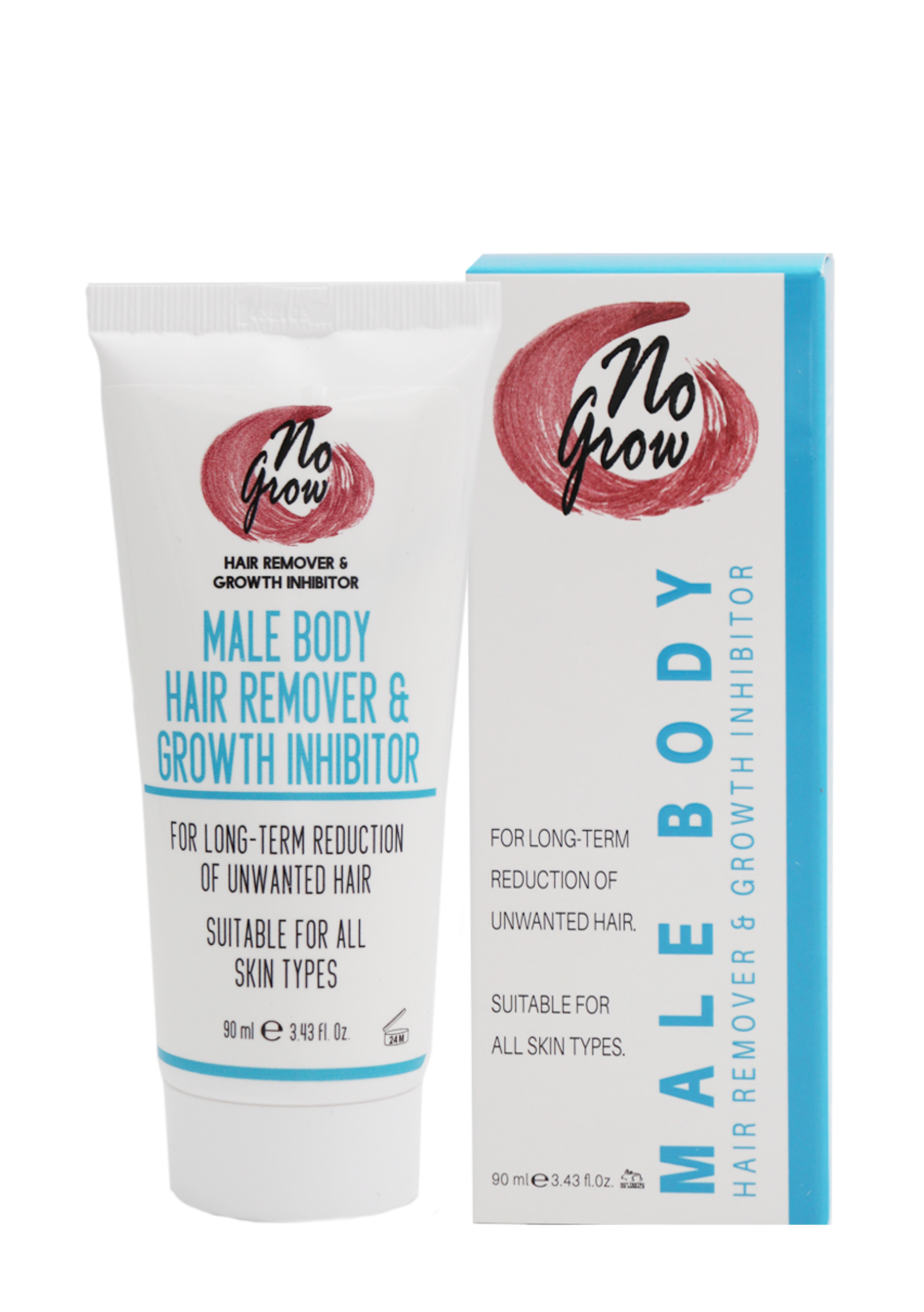 No Grow Male Body Hair Remover & Growth Inhibitor