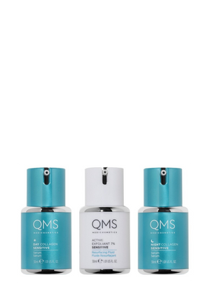 QMS Collagen System Sensitive 3-Step Routine Set