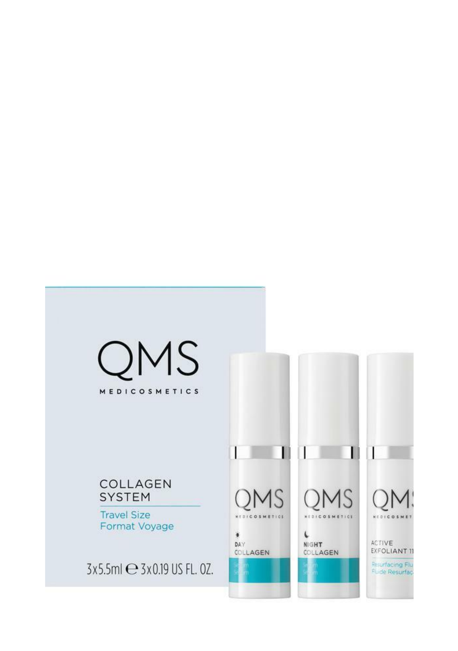 QMS Collagen System 3-Step Routine Set